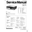 TECHNICS SLF1 Manual de Servicio