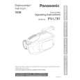 PANASONIC PVL781D Manual de Usuario