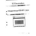 ELECTROLUX CO411-230 Manual de Usuario