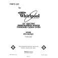 WHIRLPOOL RF010EXRW2 Catálogo de piezas