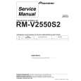 PIONEER RM-V2550S2/WL Manual de Servicio