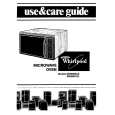 WHIRLPOOL MW8900XS6 Manual de Usuario