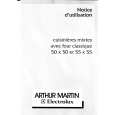 ARTHUR MARTIN ELECTROLUX CM5526W1 Manual de Usuario