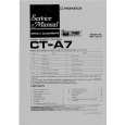 PIONEER CT-A7 Manual de Servicio