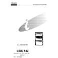 ELECTROLUX CGC542W Manual de Usuario