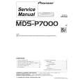 PIONEER MDS-P7000UC Manual de Servicio