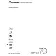 PIONEER BDP-LX70/WV5 Manual de Usuario