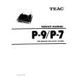 TEAC P-7 Manual de Servicio
