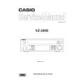 CASIO VZ-2000 Manual de Servicio