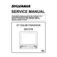 SYLVANIA SSC727B Manual de Servicio