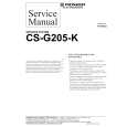 PIONEER CS-G205-K Manual de Servicio