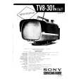 SONY TV8-301W Manual de Servicio
