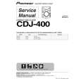 PIONEER CDJ-400/NKXJ5 Manual de Servicio