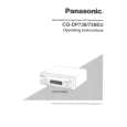 PANASONIC CQDP728EU Manual de Usuario