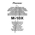 PIONEER M-10X/MY6 Manual de Usuario