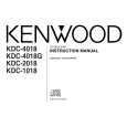 KENWOOD KDC-1018 Manual de Usuario