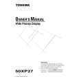 TOSHIBA 50XP27 Manual de Usuario