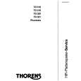 THORENS TD321 Manual de Servicio