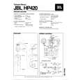 JBL HP420 Manual de Servicio