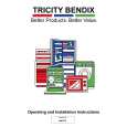 TRICITY BENDIX AW1070 Manual de Usuario