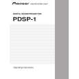 PIONEER PDSP-1 Manual de Usuario