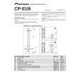 PIONEER CP-EU8 Manual de Usuario