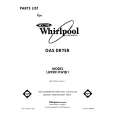 WHIRLPOOL LG9201XWN1 Catálogo de piezas