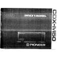 PIONEER CDXM50 Manual de Usuario
