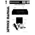 KENWOOD KAC501 Manual de Servicio