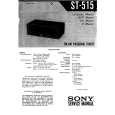 SONY ST-515 Manual de Servicio