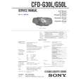 SONY CFDG50L Manual de Servicio