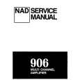 NAD 906 Manual de Servicio