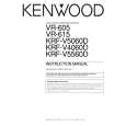 KENWOOD KRFV5560D Manual de Usuario