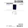 SONY SSCEX200 Manual de Servicio