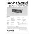 PANASONIC CQRD110LEN Manual de Servicio