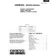ONKYO TX-830 Manual de Servicio