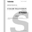 TOSHIBA 57HX83 Manual de Servicio