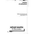 ARTHUR MARTIN ELECTROLUX AHO630W Manual de Usuario