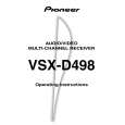 PIONEER VSX-D498/KUXJI Manual de Usuario