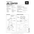 JBL JBLCENTER Manual de Servicio