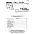 SHARP VL-E35 Manual de Servicio