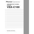 PIONEER VSXC100 Manual de Usuario