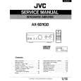 JVC AXSD1GD Manual de Servicio