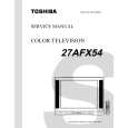 TOSHIBA 27AFX54 Manual de Servicio
