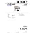 SONY VF25CPKS Manual de Servicio