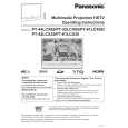 PANASONIC PT61LCX65 Manual de Usuario