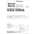 PIONEER VSXD608 Manual de Servicio