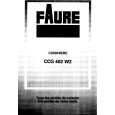 FAURE CCG402W2 Manual de Usuario