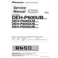 PIONEER DEH-P600UB/XN/UC Manual de Servicio