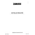 ZANUSSI ZFT162 Manual de Usuario